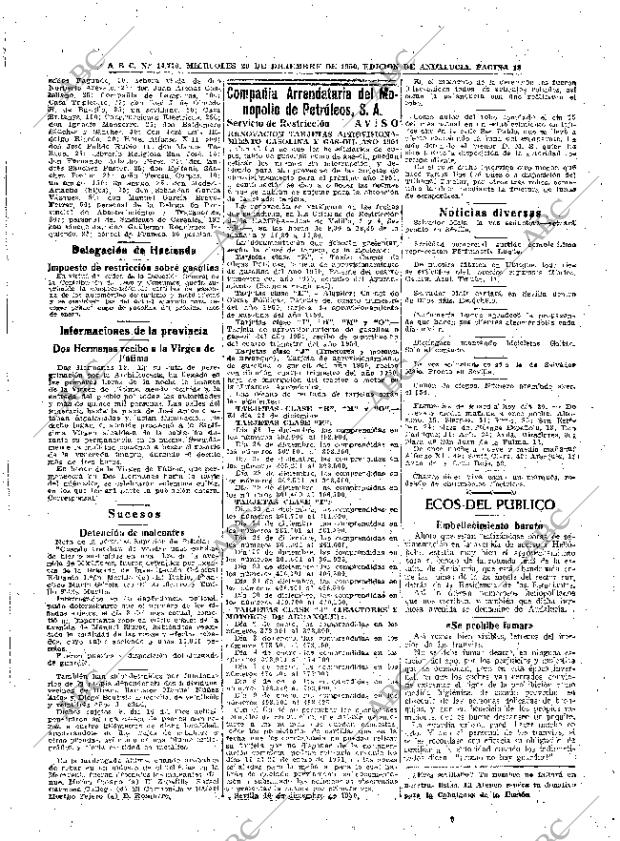 ABC SEVILLA 20-12-1950 página 18