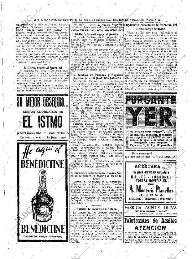 ABC SEVILLA 20-12-1950 página 20