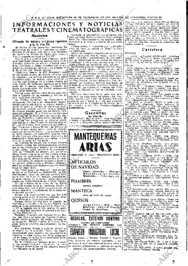ABC SEVILLA 20-12-1950 página 23