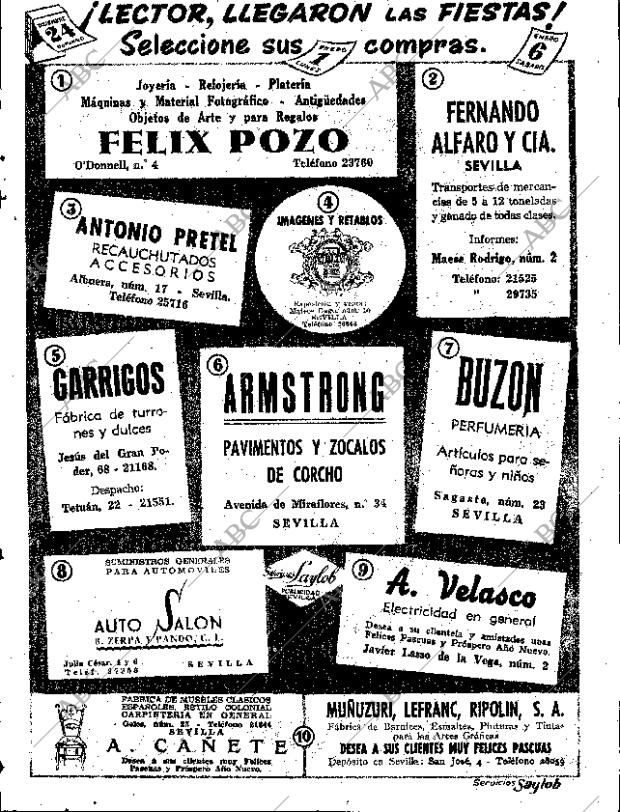 ABC SEVILLA 21-12-1950 página 25