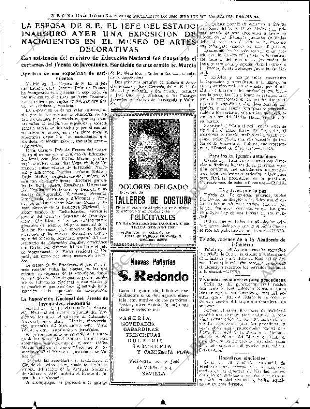 ABC SEVILLA 24-12-1950 página 24
