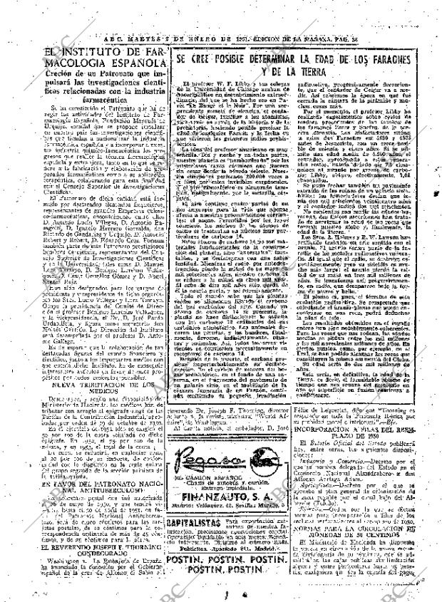 ABC MADRID 02-01-1951 página 26