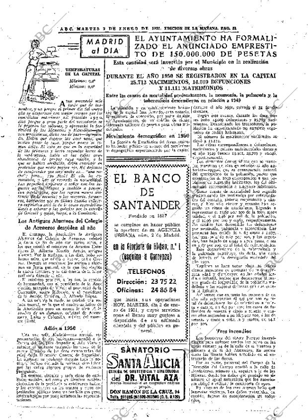 ABC MADRID 02-01-1951 página 31