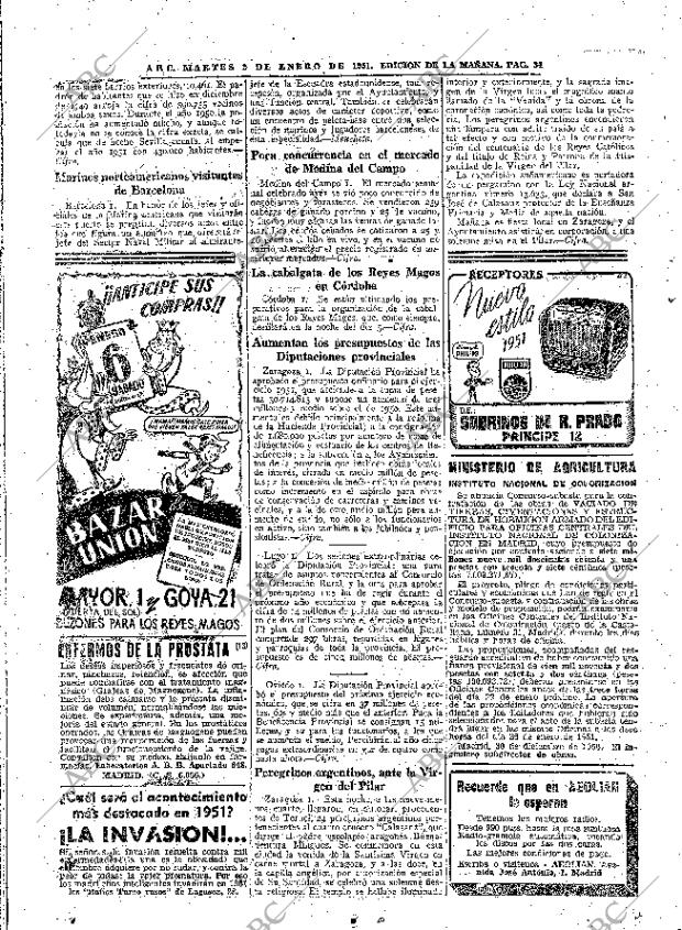 ABC MADRID 02-01-1951 página 34