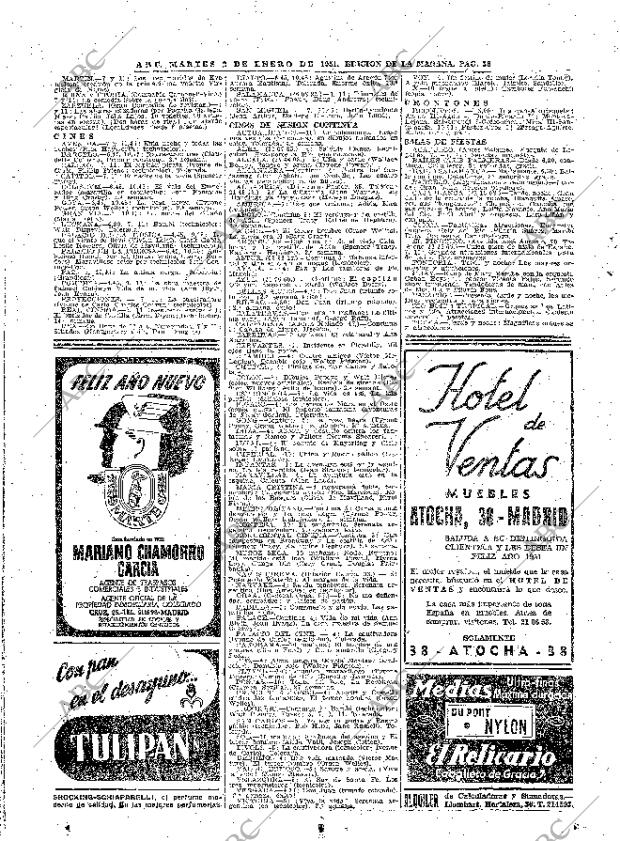 ABC MADRID 02-01-1951 página 36