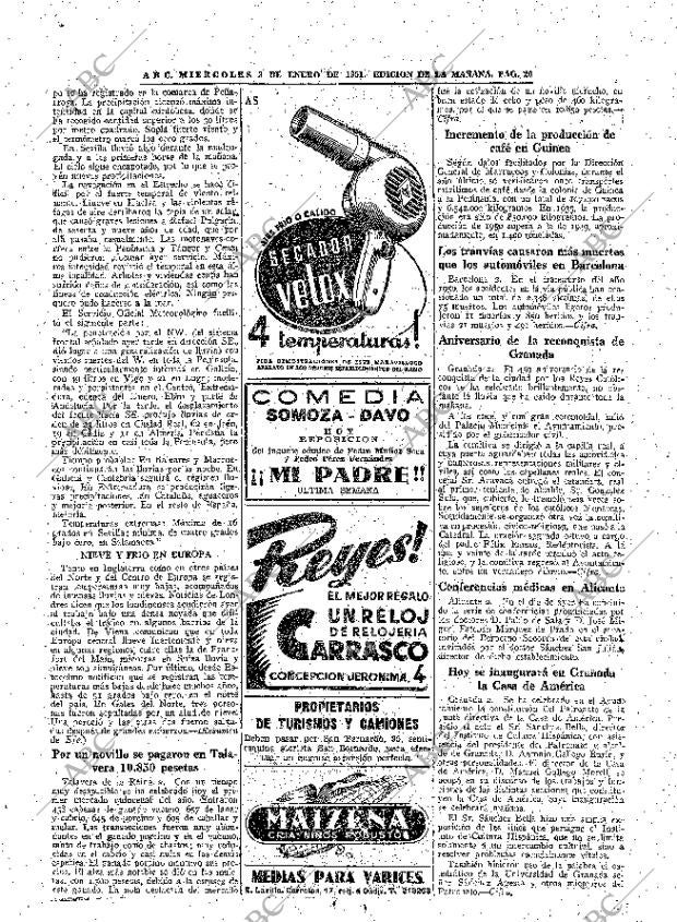 ABC MADRID 03-01-1951 página 20