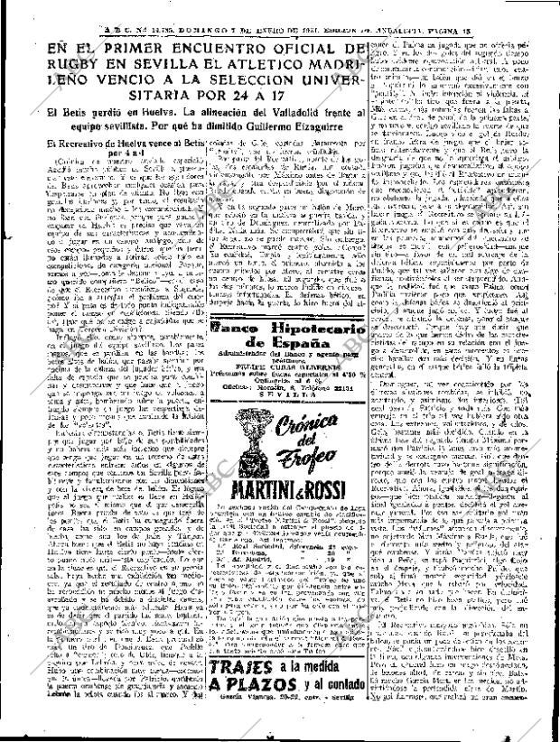 ABC SEVILLA 07-01-1951 página 15