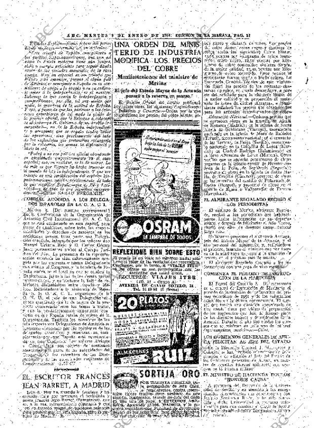 ABC MADRID 09-01-1951 página 14
