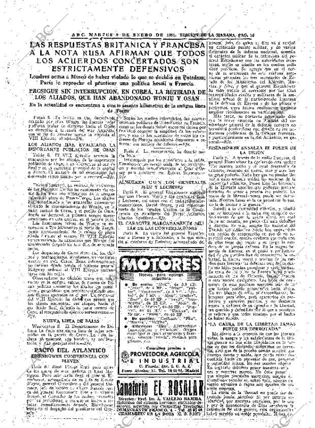 ABC MADRID 09-01-1951 página 15