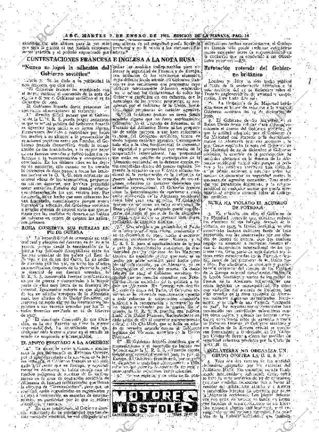 ABC MADRID 09-01-1951 página 16