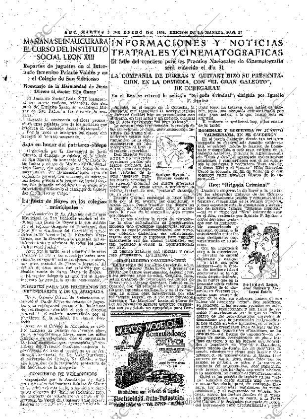ABC MADRID 09-01-1951 página 21