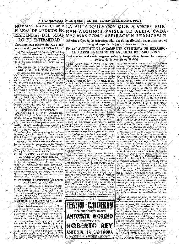 ABC MADRID 10-01-1951 página 17