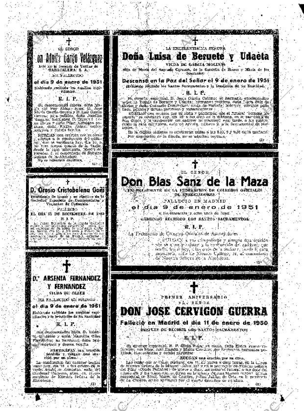 ABC MADRID 10-01-1951 página 25