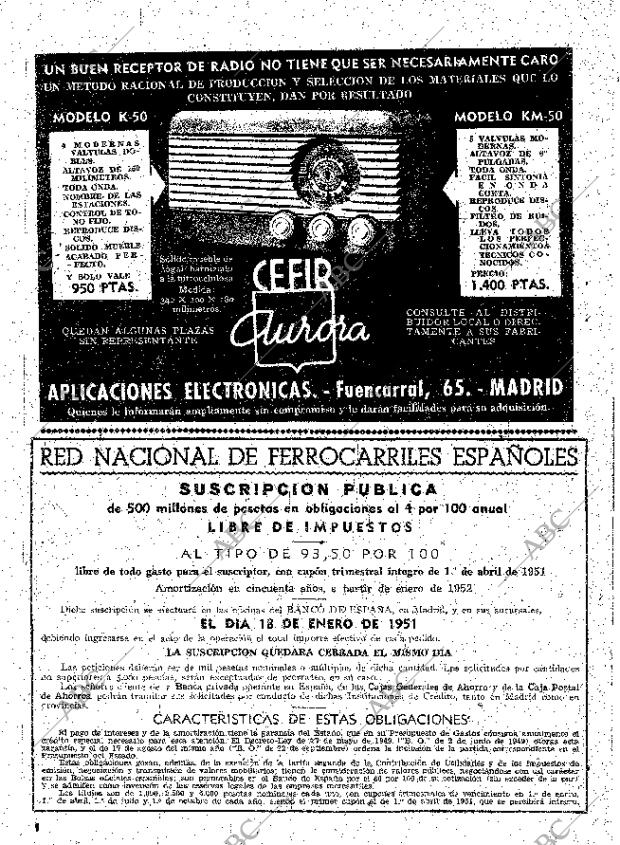 ABC MADRID 11-01-1951 página 4