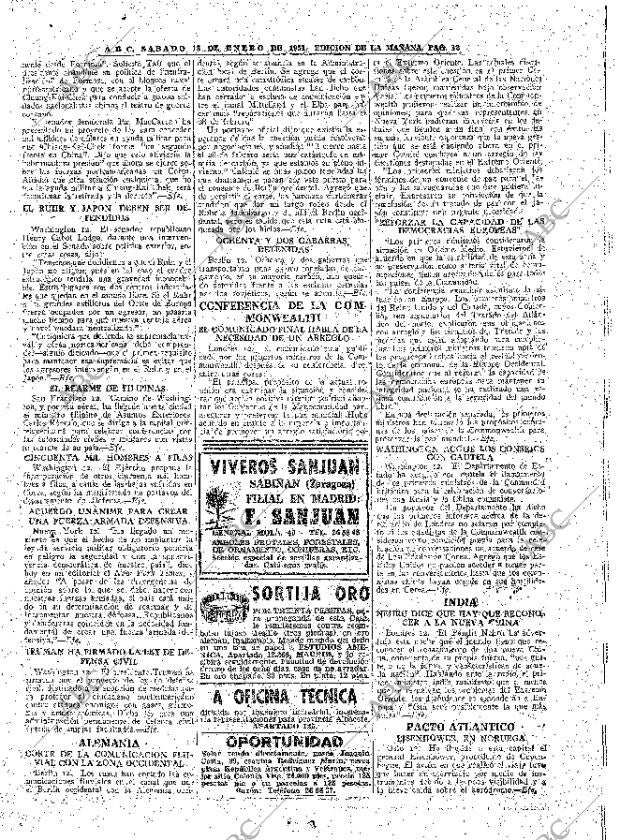 ABC MADRID 13-01-1951 página 12