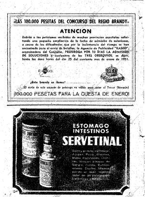 ABC MADRID 13-01-1951 página 2