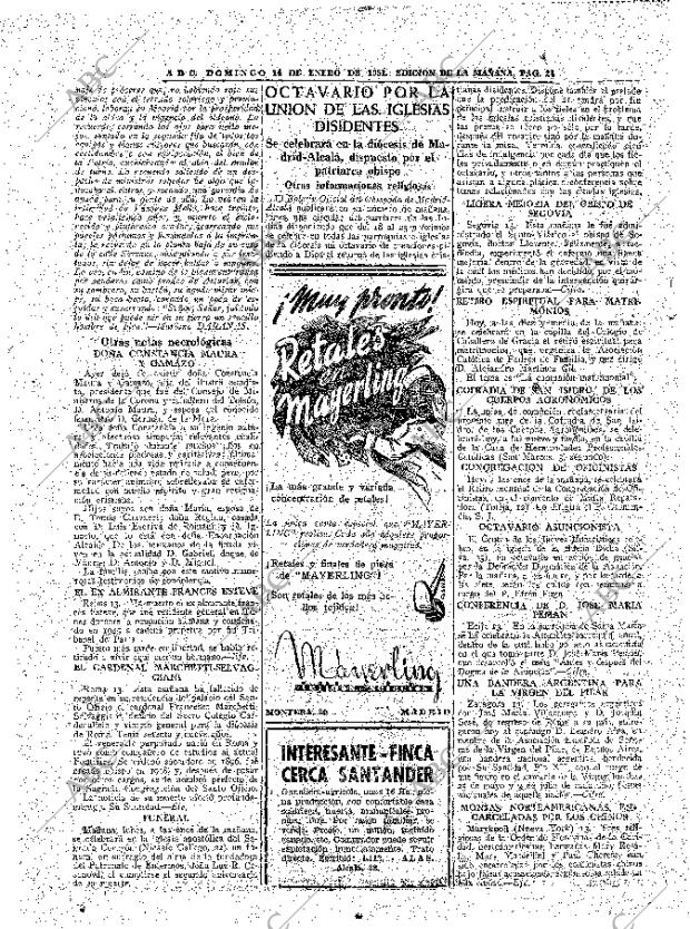 ABC MADRID 14-01-1951 página 24