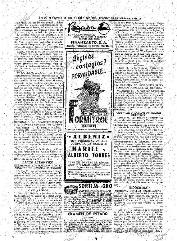 ABC MADRID 16-01-1951 página 18