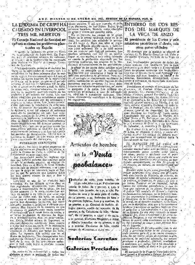 ABC MADRID 16-01-1951 página 23