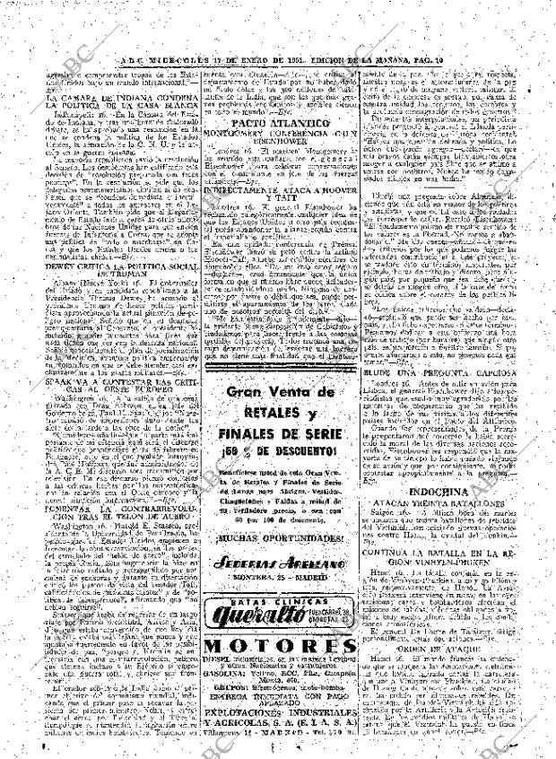 ABC MADRID 17-01-1951 página 10
