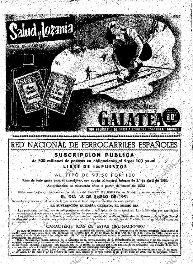 ABC MADRID 17-01-1951 página 2
