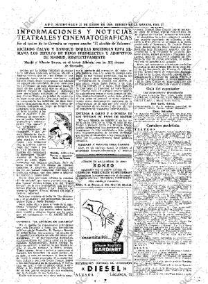 ABC MADRID 17-01-1951 página 27