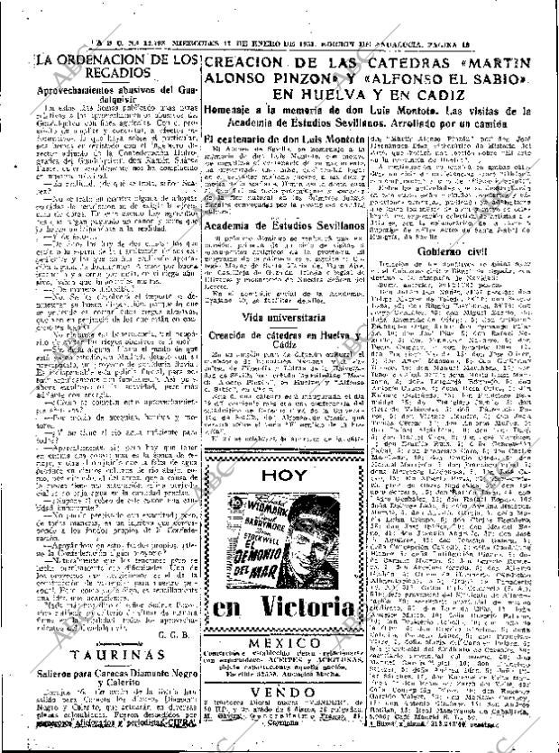 ABC SEVILLA 17-01-1951 página 13