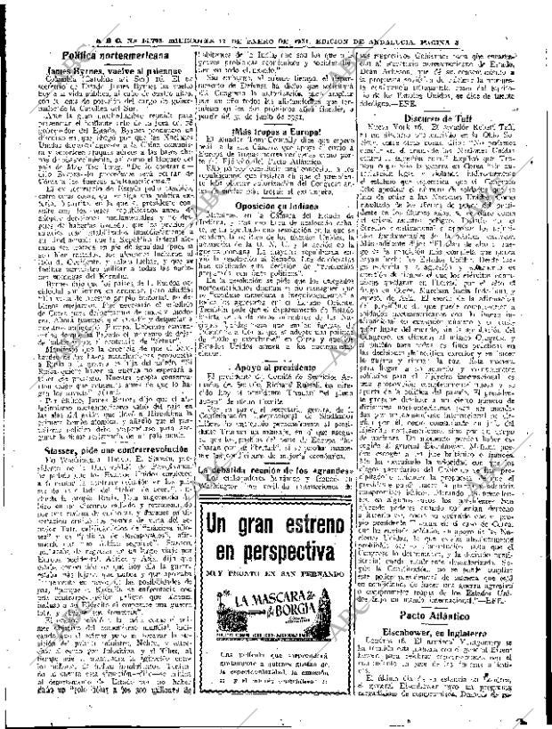 ABC SEVILLA 17-01-1951 página 6