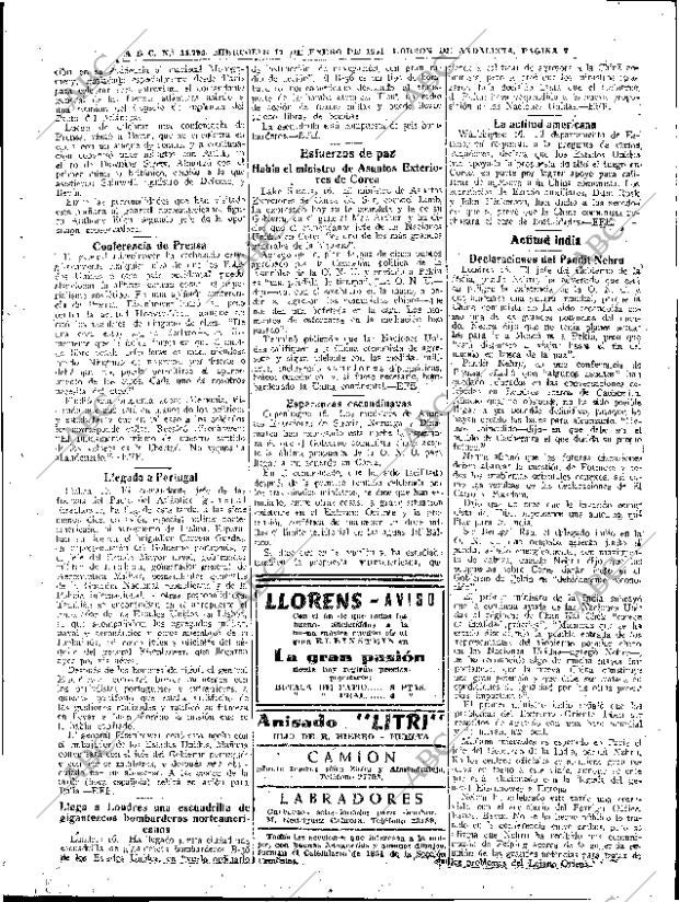 ABC SEVILLA 17-01-1951 página 7