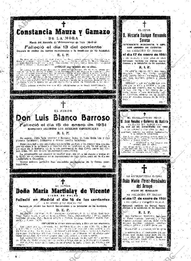 ABC MADRID 18-01-1951 página 27