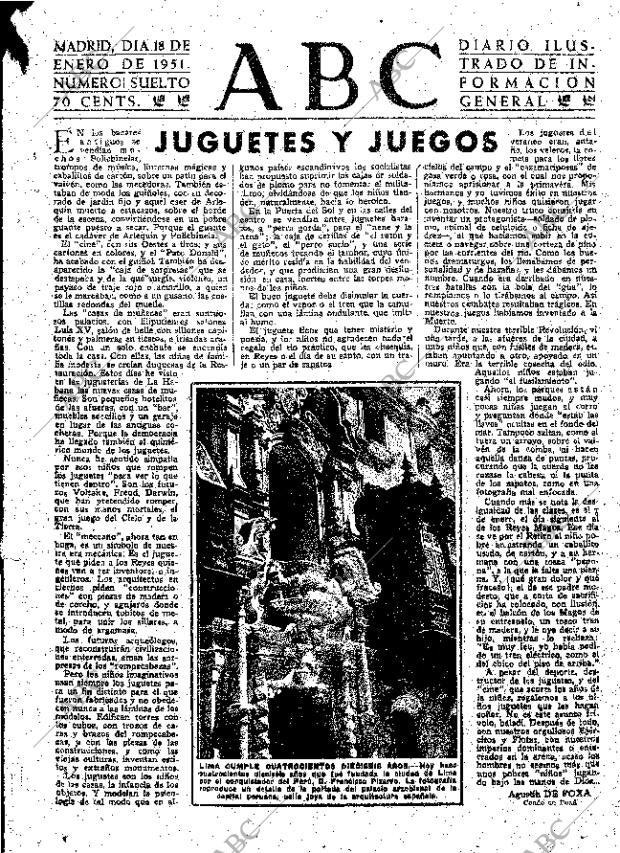 ABC MADRID 18-01-1951 página 3