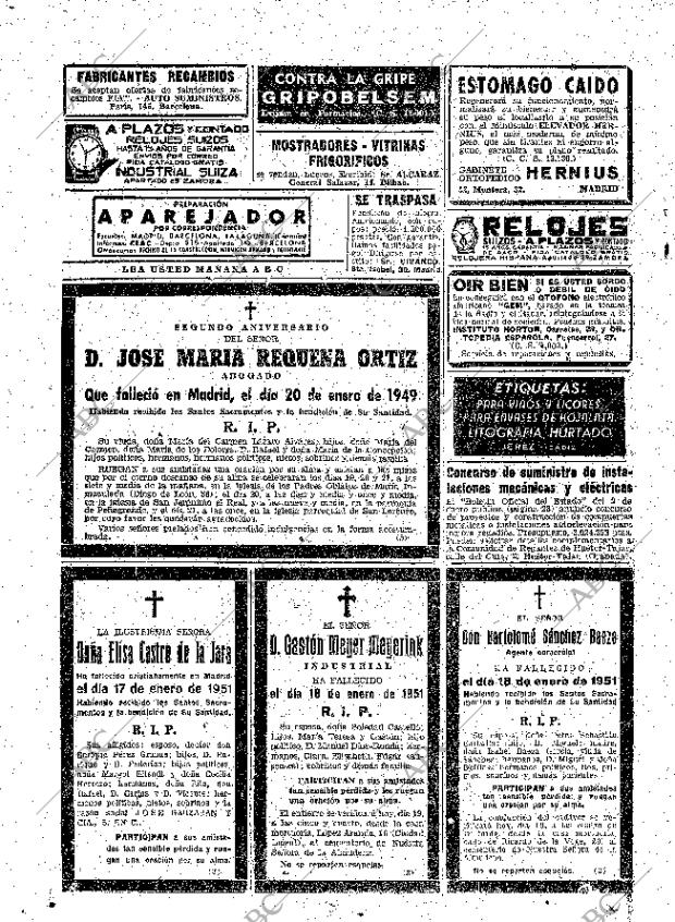 ABC MADRID 19-01-1951 página 26