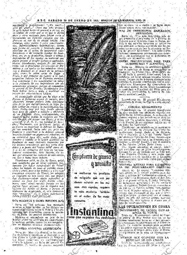 ABC MADRID 20-01-1951 página 18