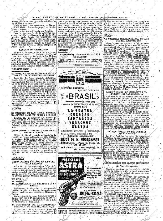ABC MADRID 20-01-1951 página 28