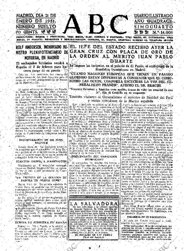 ABC MADRID 21-01-1951 página 15