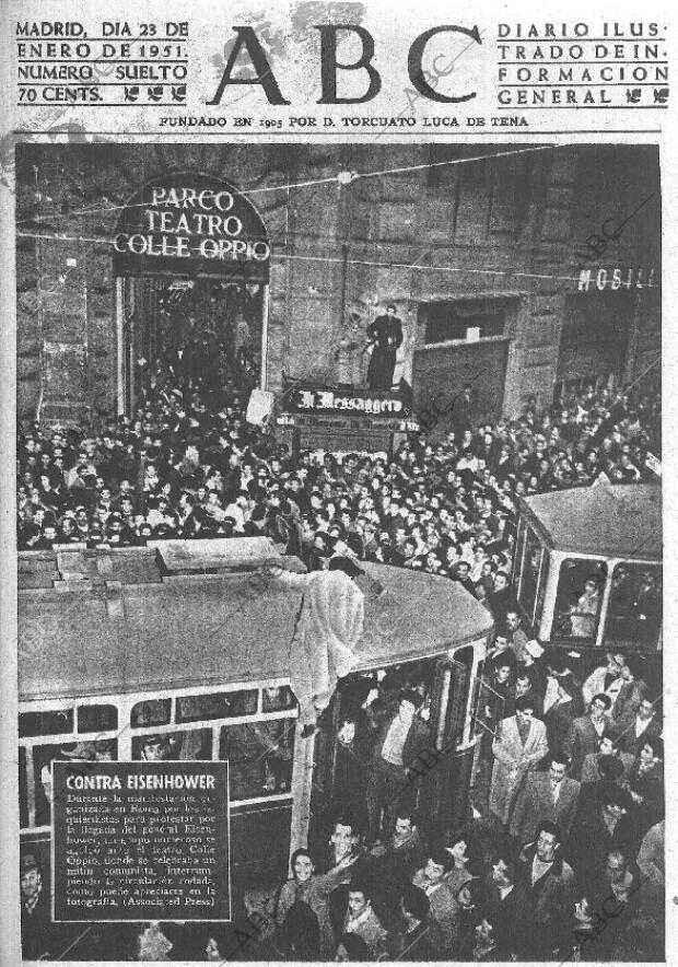 ABC MADRID 23-01-1951 página 1