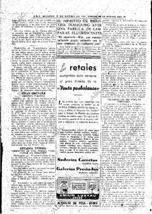 ABC MADRID 23-01-1951 página 19