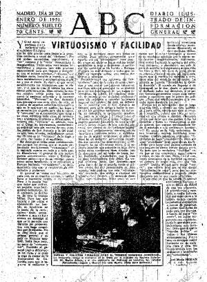 ABC MADRID 23-01-1951 página 3