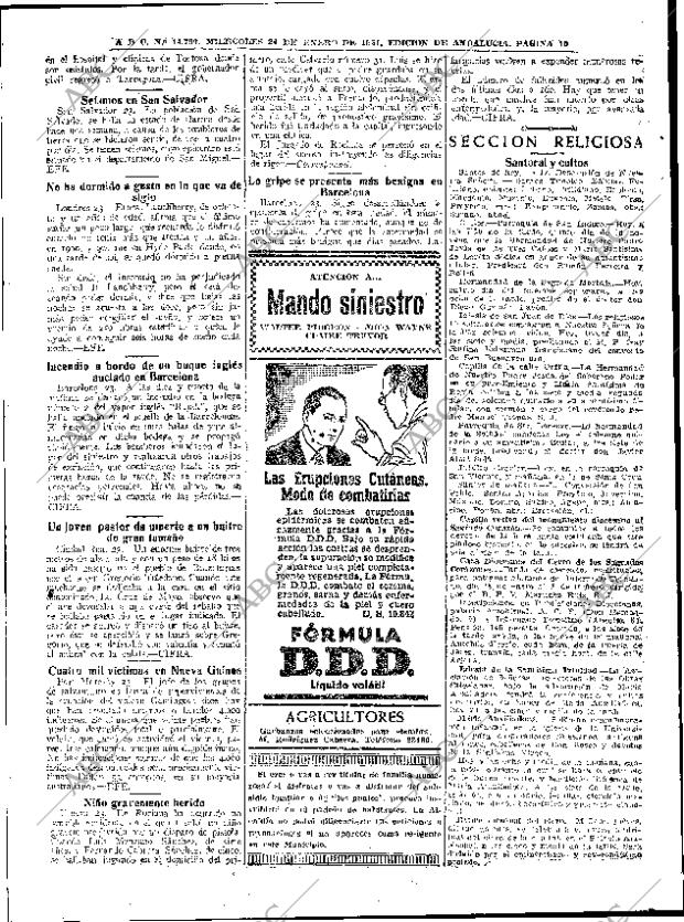 ABC SEVILLA 24-01-1951 página 10