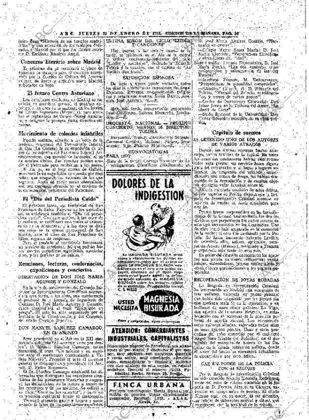 ABC MADRID 25-01-1951 página 16