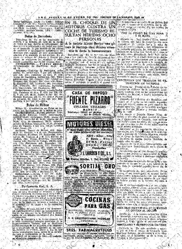 ABC MADRID 25-01-1951 página 20
