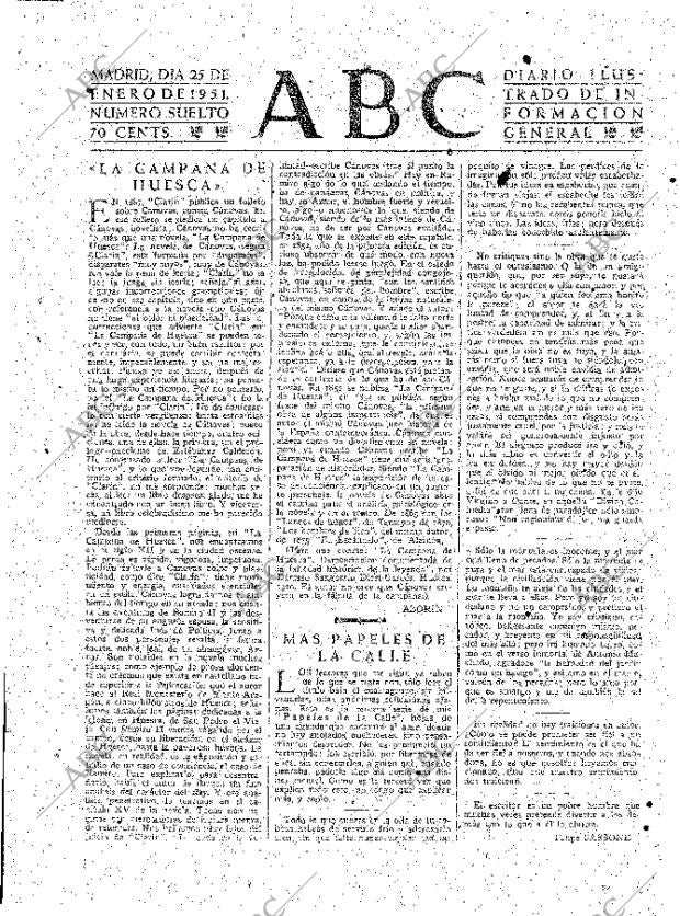 ABC MADRID 25-01-1951 página 3