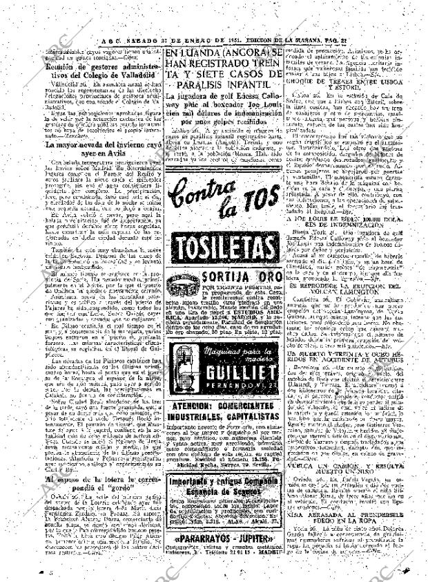 ABC MADRID 27-01-1951 página 22