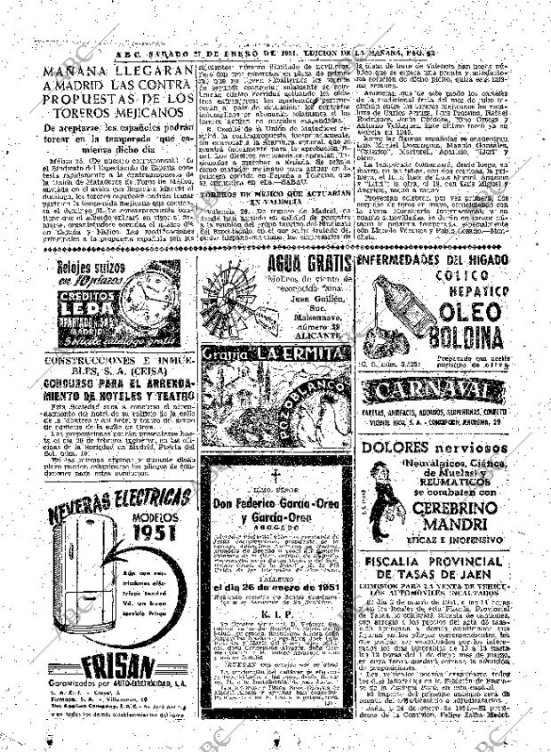 ABC MADRID 27-01-1951 página 32