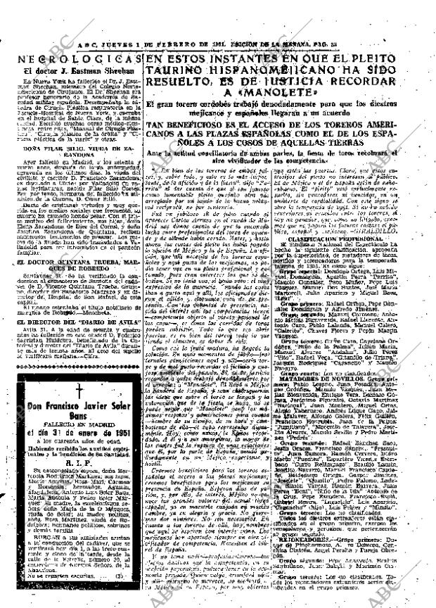 ABC MADRID 01-02-1951 página 25