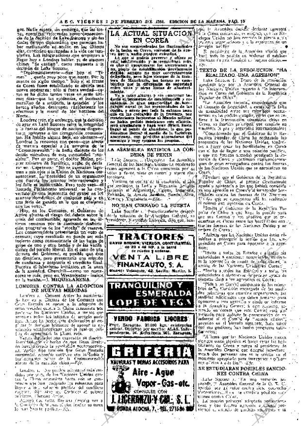 ABC MADRID 02-02-1951 página 10