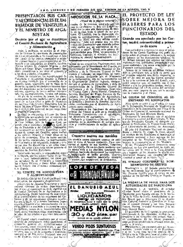 ABC MADRID 02-02-1951 página 8
