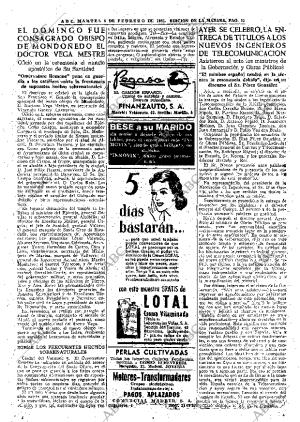 ABC MADRID 06-02-1951 página 20