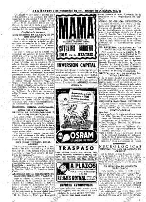 ABC MADRID 06-02-1951 página 22