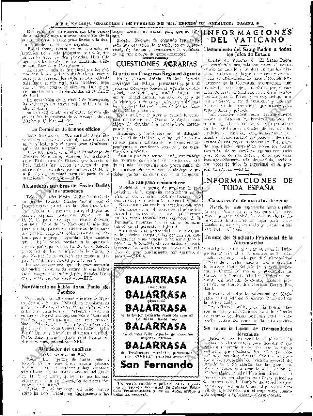 ABC SEVILLA 07-02-1951 página 8